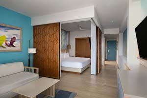 The Junior Suite with Sofa Bed at Dreams Cap Cana